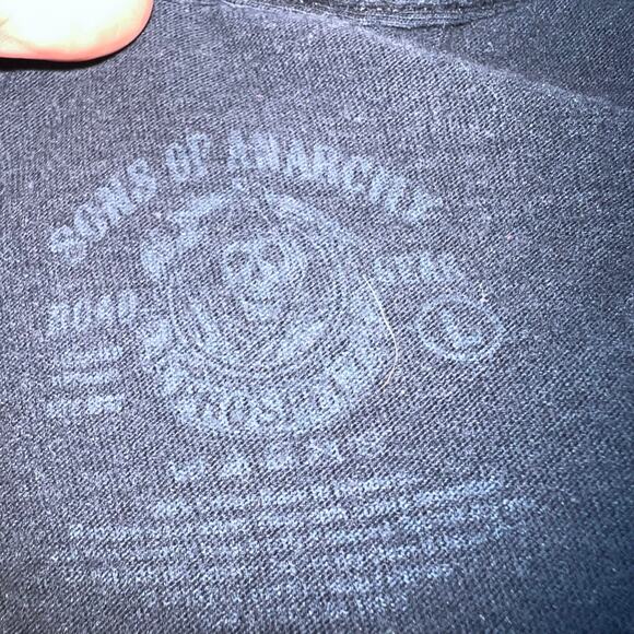SAMCRO Sons of Anarchy Shirt Mens Large Road Gear “Fear The Reaper” Logo T-Shirt - Picture 4 of 5